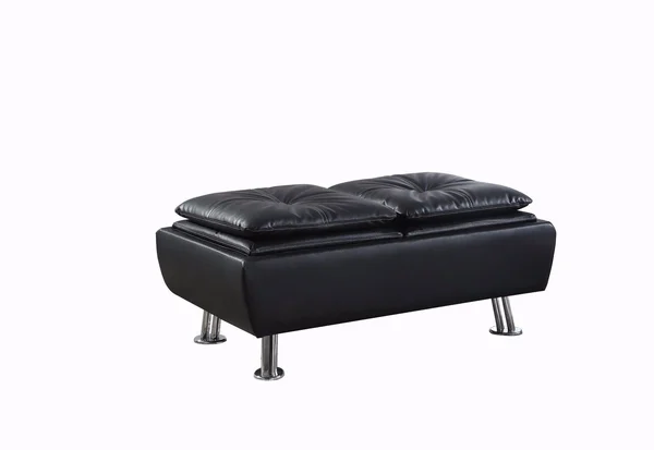 Coaster Furniture Dilleston Contemporary Black Ottoman