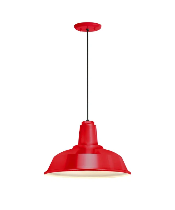Troy RLM 5DRH14MRD-BC Heavy Duty Outdoor Pendant, Red