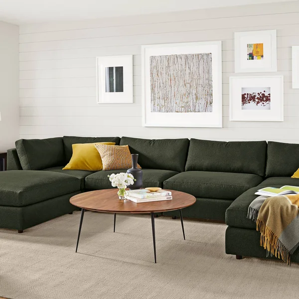 Room & Board, Modern Avilia Rug 6&x9& in Heather Grey