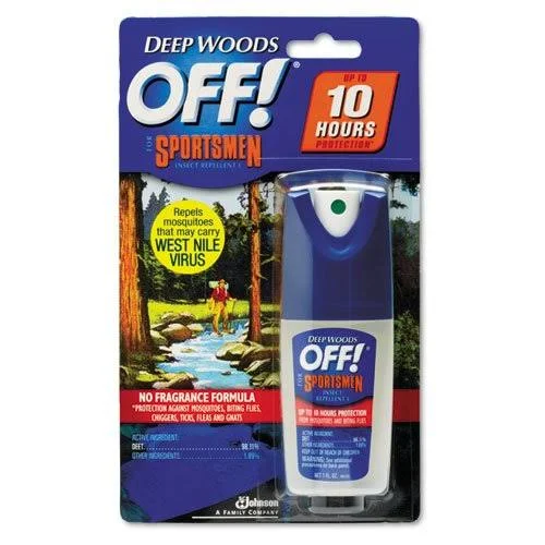 S C Johnson & Son Deep Woods Sportsmen Insect Repellent - 1 oz Spray Bottle 611090