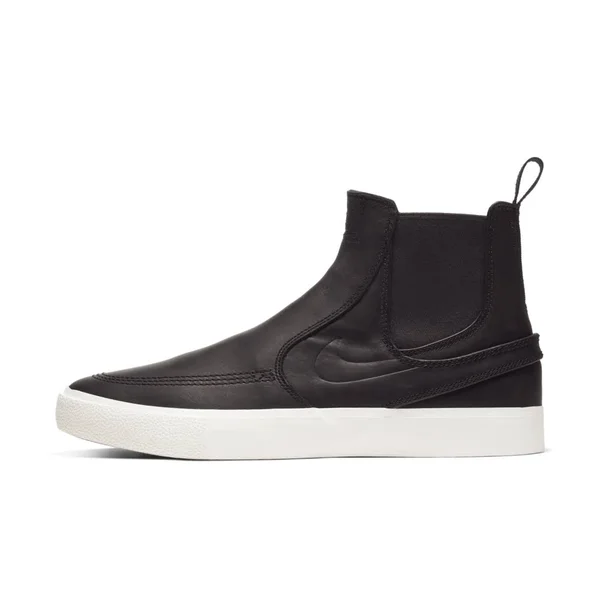 Nike Mens Zoom Janoski Slip Mid RM Leather Shoes, Black/Pale Ivory, Size 11