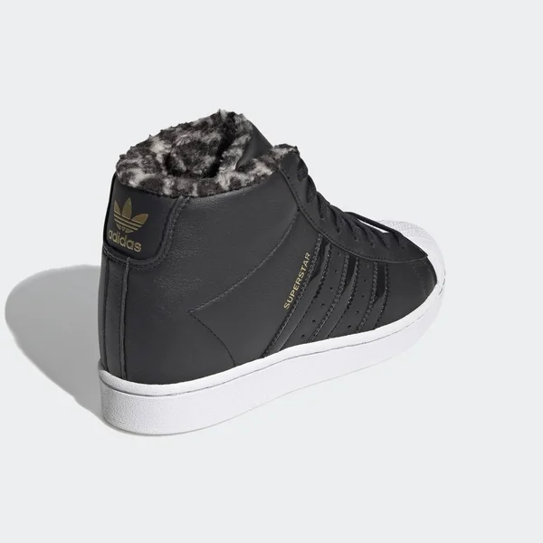 Adidas Superstar Up Shoes Black 9 - Womens Originals High Tops
