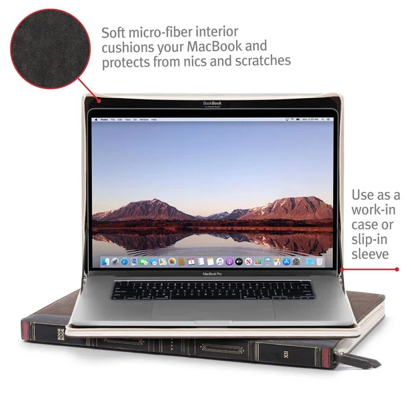 Twelve South Bookbook Vol.2 Leather Case for 16x22 MacBook Pro