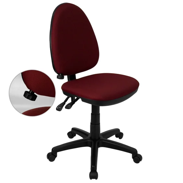Flash Furniture Mid-Back Task Office Chair, Black