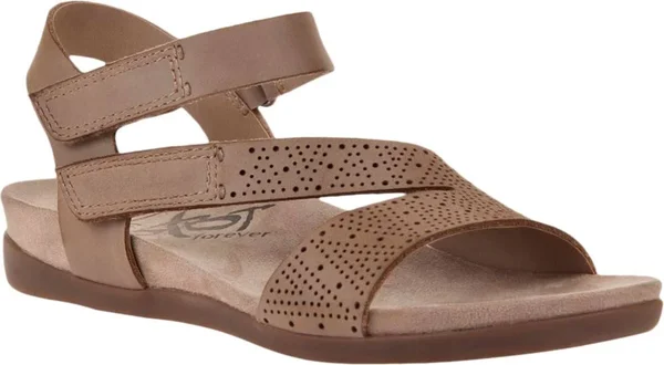 OTBT Women's Theodora Flat Sandals - Pecan - 9.5M