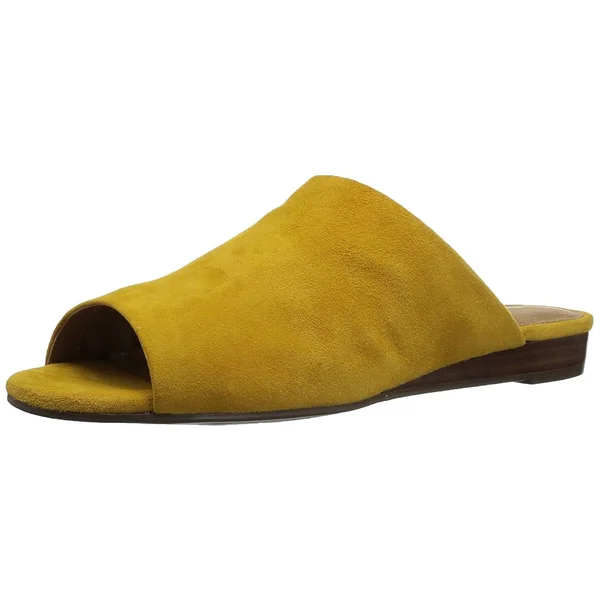 Aerosoles Women's Bitmap Slide, Size: 7.5, Tan Suede