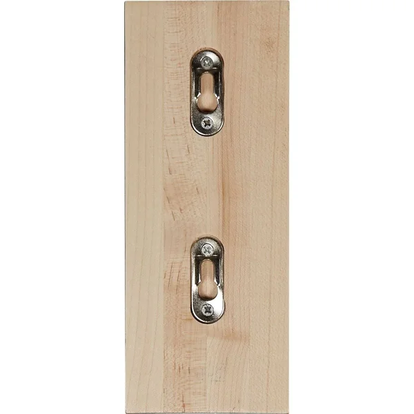 Ekena Millwork CORW05X06X12DIRO 4 3/4x22W x 6x22D x 12x22H Diane Recessed Wood Corbel, Red Oak