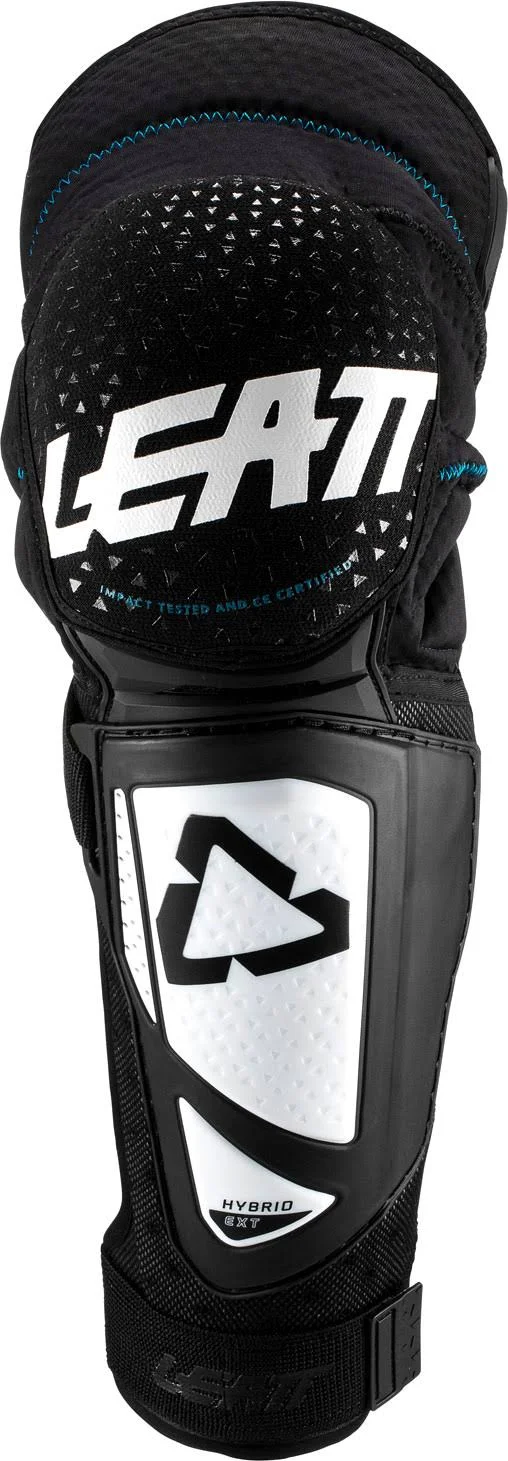 Leatt Knee & Shin Guard 3DF Hybrid EXT - White/Black - XXL