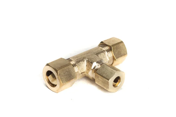 LTWFITTING 3/8-Inchx3/8-Inchx1/4-Inch OD Compression Reducing Tee, brass Compression Fitting(Pack of 20) HF64R664