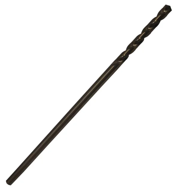 Drill America 12-Piece #35 x 12-in Cobalt Twist Drill Bit Stainless Steel, GLBCOX1235P12