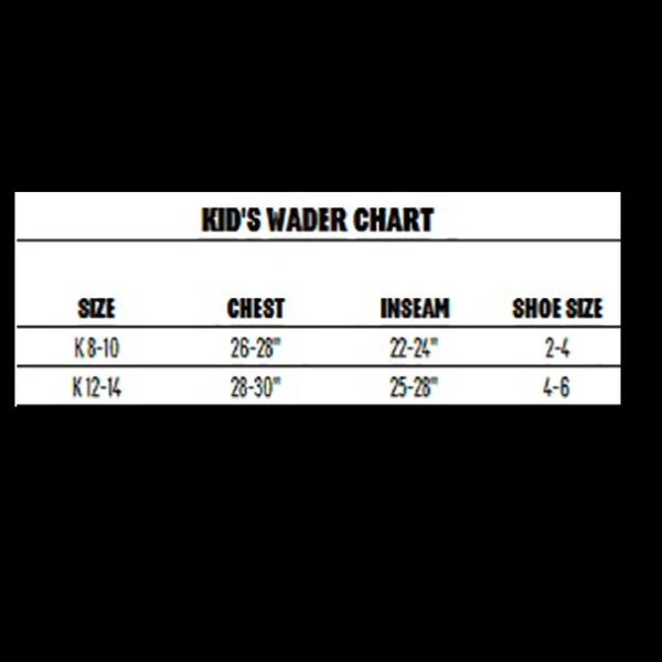 Redington Crosswater Youth Wader 12-14