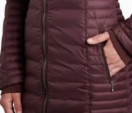 Kuhl Women's Spyfire Down Parka Purple XL