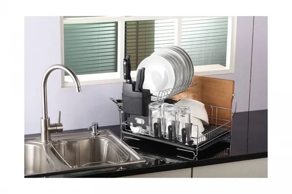Premiumracks Professional Dish Rack - 304 Stainless Steel - Fully Customizable - Microfiber