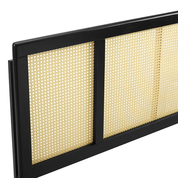 Modway Delmare Cane Full Headboard - Gray