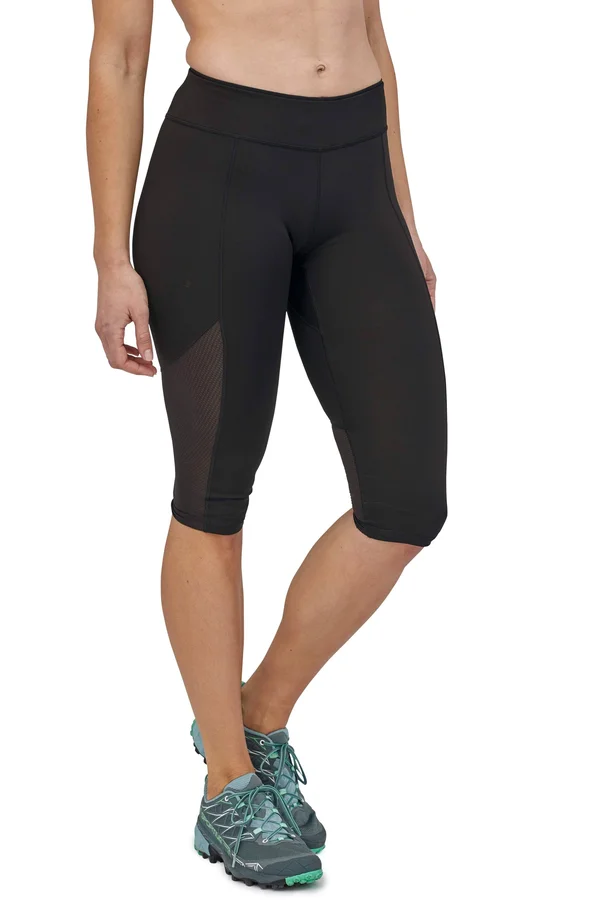 Patagonia Endless Run Capris - Women's Black, L
