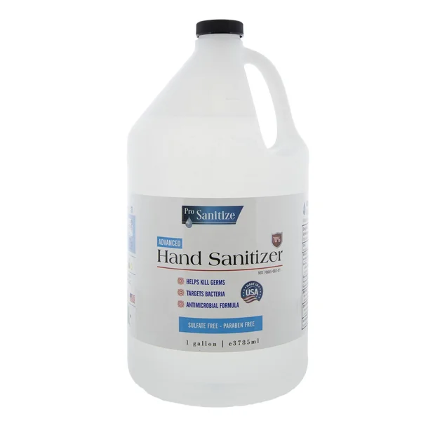 ProSanitize Hand Sanitizer - 1 gal, Unscented, 4/Carton