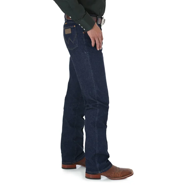 Wrangler Men's Cowboy Cut Regular Fit Stretch Jeans - Navy