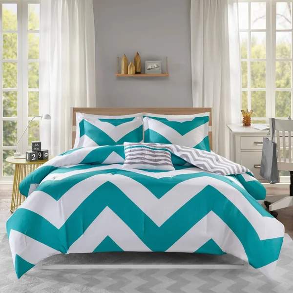 Mi-Zone Libra Comforter Set, Blue, King