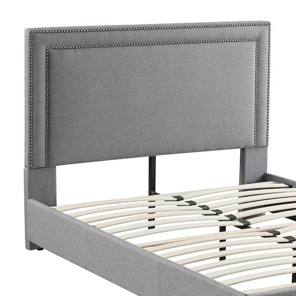 Baffin, King and California King size, Grey Linen Headboard