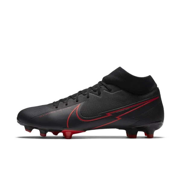 Nike Mercurial Superfly 7 Academy FG-MG - Black-Red