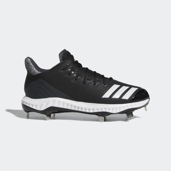 Adidas Icon 4 Bounce Black/White Men's Baseball Cleat 7