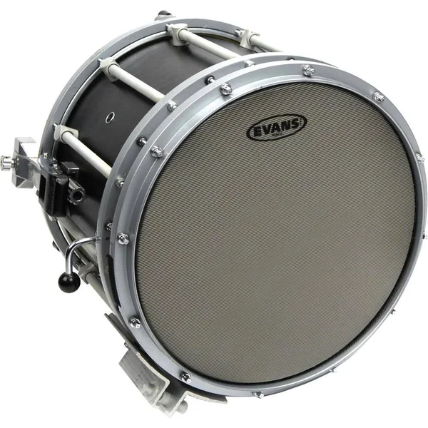 Evans 14x22 Hybrid White Marching Snare Drum Head