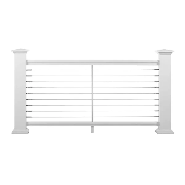 TimberTech Universal Rail Pack for Cable, Glass or Aluminum Balusters - 8 ft - White