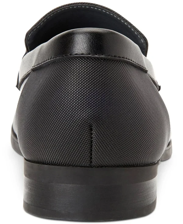 Calvin Klein Men's Jameson Loafer, Black Leather