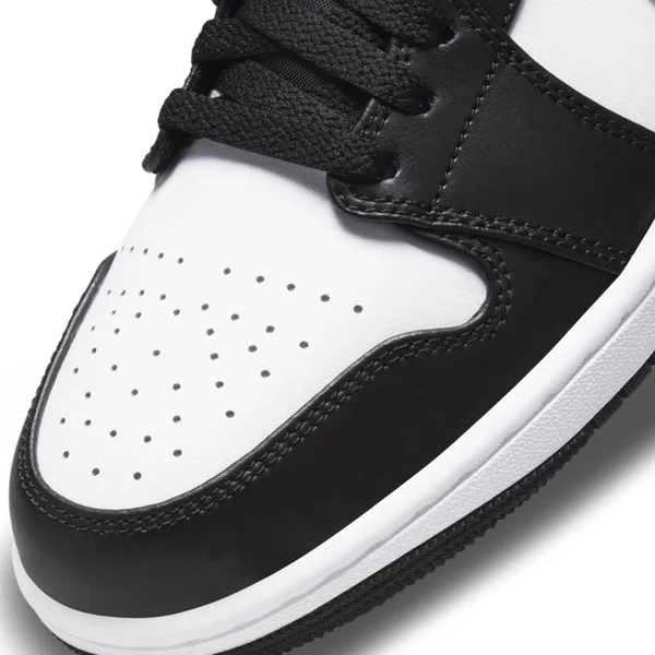 Air Jordan 1 Low Black, Particle Grey Shoes - Size 16