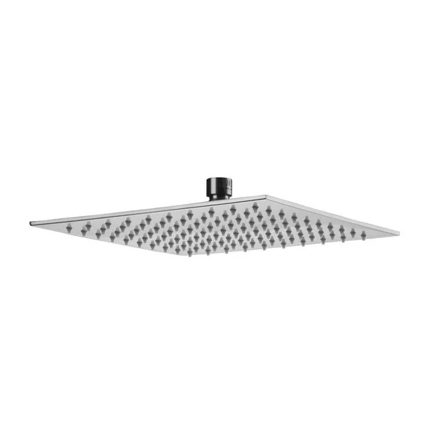 Jaclo Cubix 10x22 Wall/Ceiling Mount Single-Function Square Rain Machine Showerhead in Antique Copper, Flow Rate: 1.5 GMP, SKU