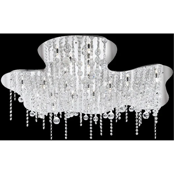 Eurofase Lighting 19398-013 Alissa Flush Mount Light - Chrome
