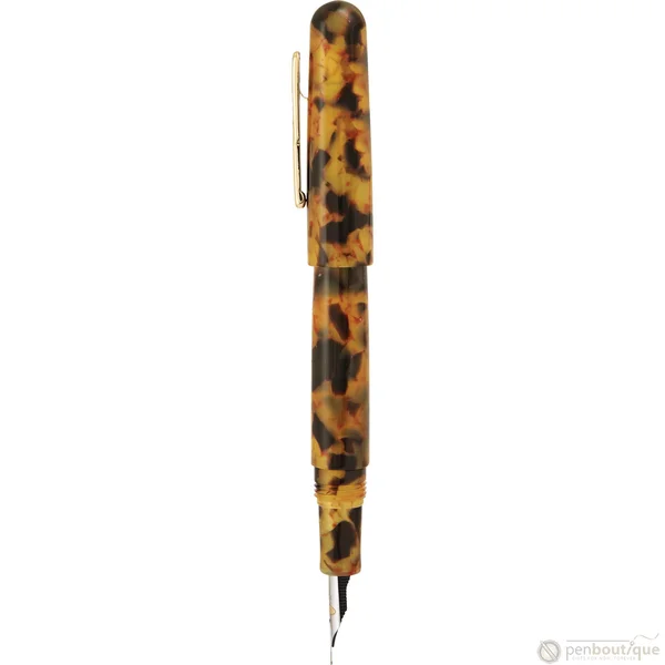 Conklin All American Fountain Pen - Tortoiseshell - Omniflex