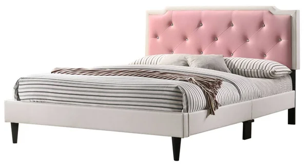 Glory Furniture Deb G1122-FB-UP Full Bed -All in One Box, White