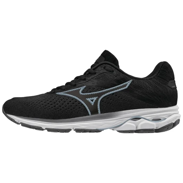 Mizuno - Women's Wave Rider 23 D (Wide) Running Shoe - Dark Shadow, Size 7