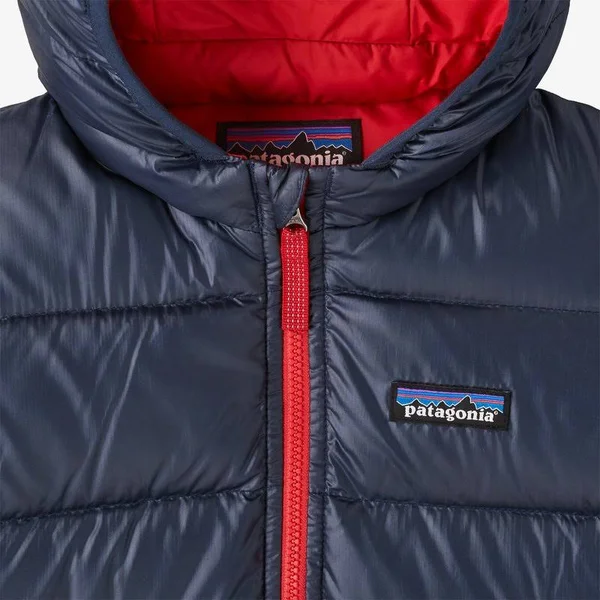 Patagonia Baby Hi-Loft Down Sweater Hoody - New Navy - 4T