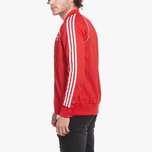 Adidas Men's Originals Superstar Track Jacket - Scarlet