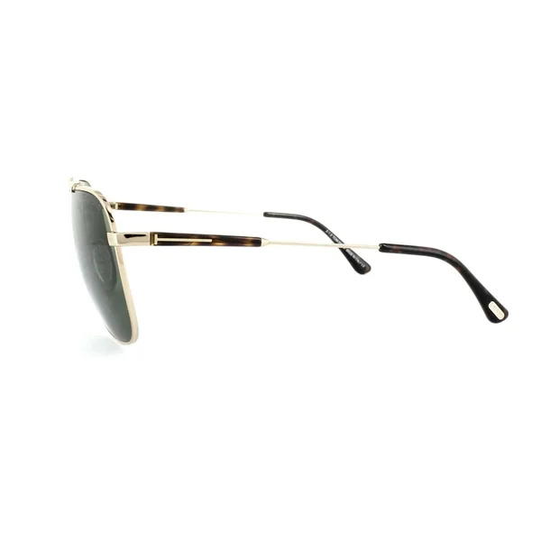 Tom Ford TF377 Edward 28R Gold Havana FT0377/S Aviator Sunglasses