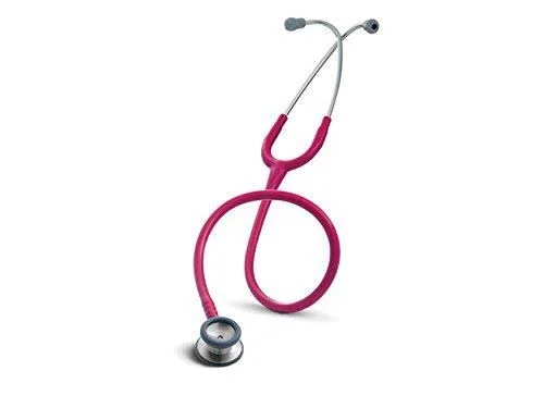 3M Littmann 2122 Classic II Pediatric Stethoscope Raspberry 28 inch
