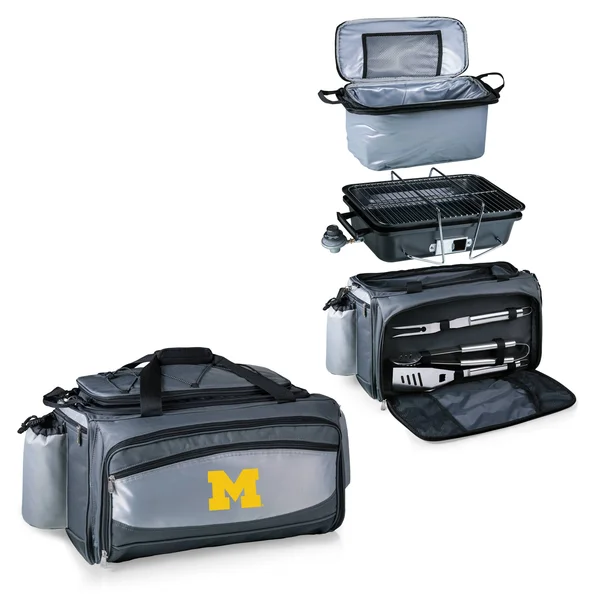 Michigan Wolverines Vulcan Cooler & Propane Grill - 16" x 8" x 7"