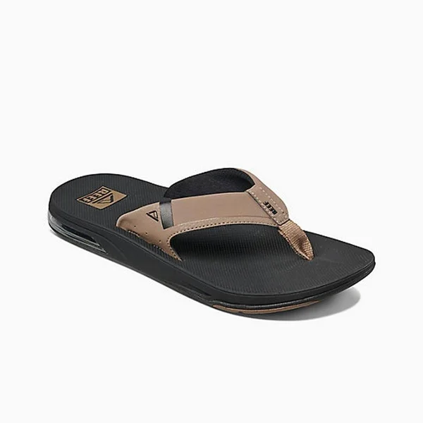 Reef Fanning Low Mens Flip Flops - 10, Brown