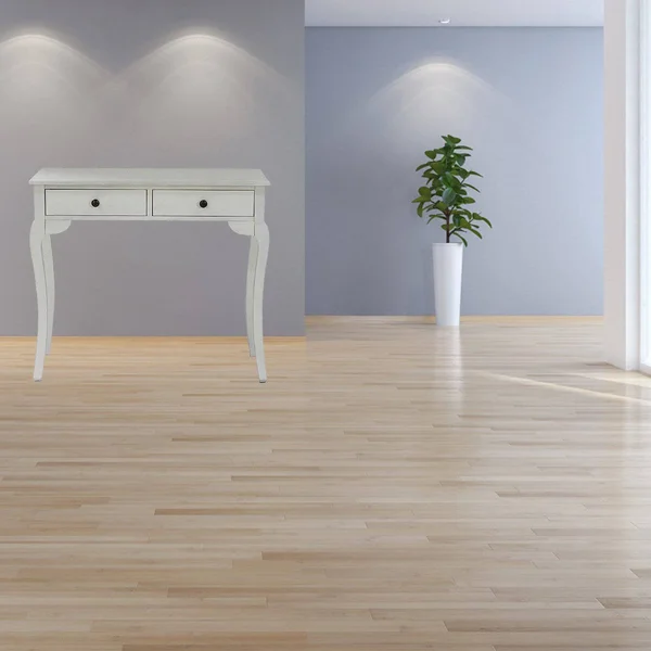 White Console Table with 2 Drawers