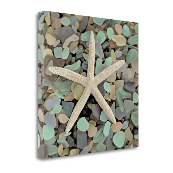Tangletown Fine Art Crystal Harbor - 10x22 by Alan Blaustein, Giclee Print on Wrap Canvas, 25x25x22