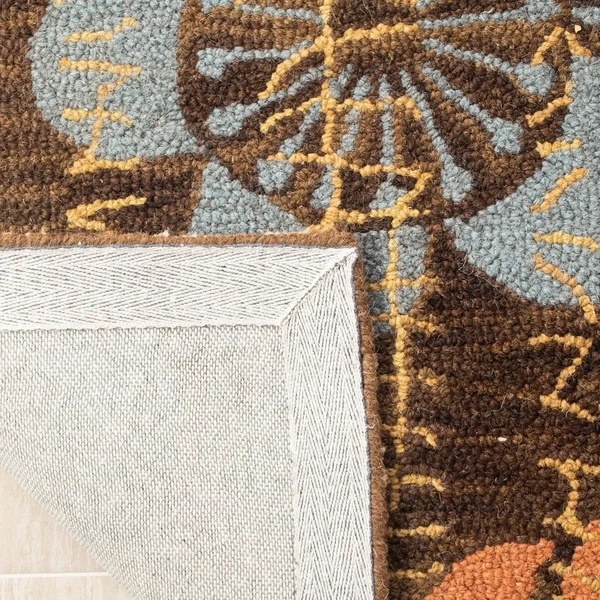 Safavieh Blossom BLM923A Brown - Multi 5& x 8& Area Rug