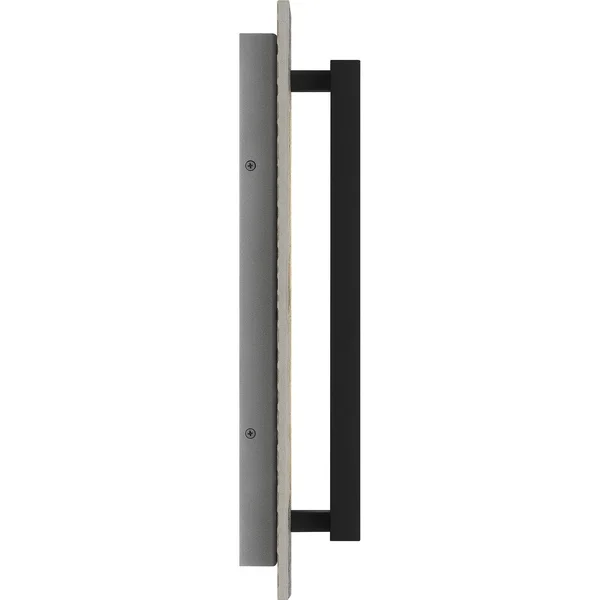 Quoizel Tate LED Outdoor Wall Lantern - Earth Black - TTE8308EK