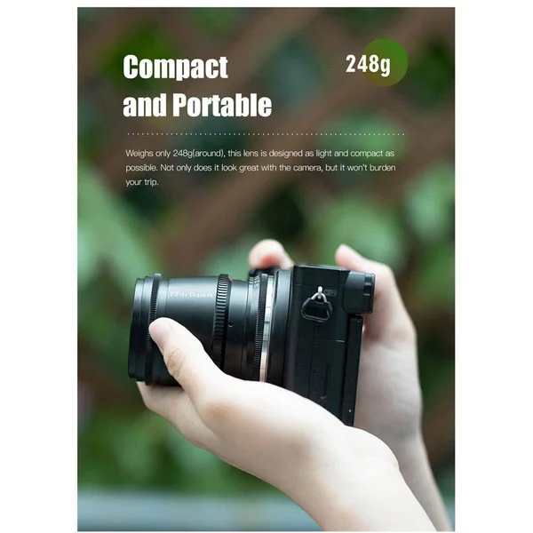 TTArtisan 17mm f/1.4 APS-C Lens for Fuji X, Black