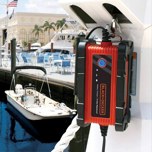 Black & Decker Waterproof Battery Charger/Maintainer - 2 A