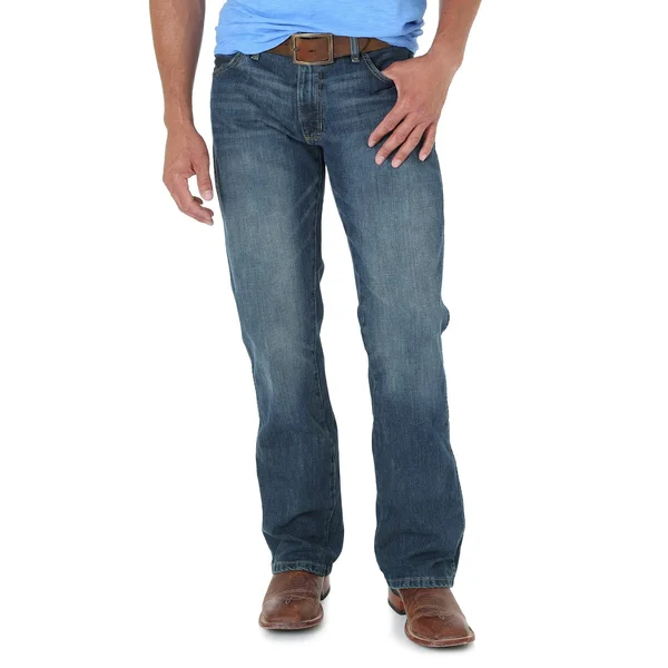 Wrangler Men's Retro Slim Boot Jean - River Wash