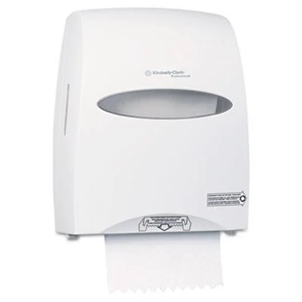 Kimberly-Clark Professional* Windows Sanitouch Roll Towel Dispenser, White