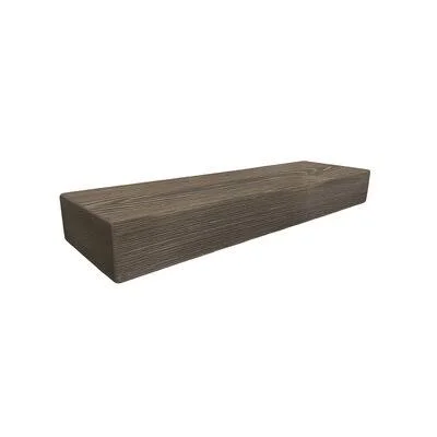 Juna Floating Shelf Millwood Pines Finish: Gray - Size: 3x22 H x 30x22 W x 7x22 D