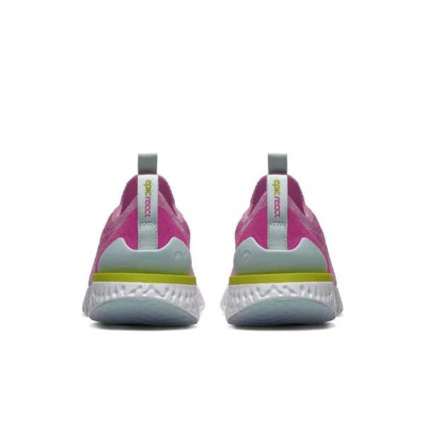 Nike Women's Epic Phantom React Flyknit Running Shoes - Size: 7, Pink
